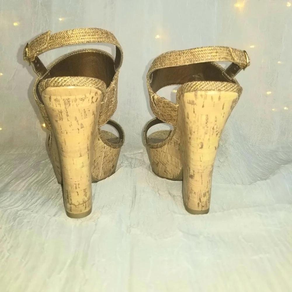 FIONI Clothing shimmery burlap